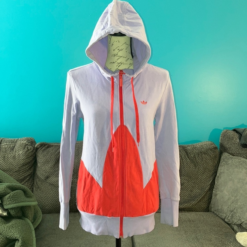 Adidas Full-Zip Hoodie, Size 38